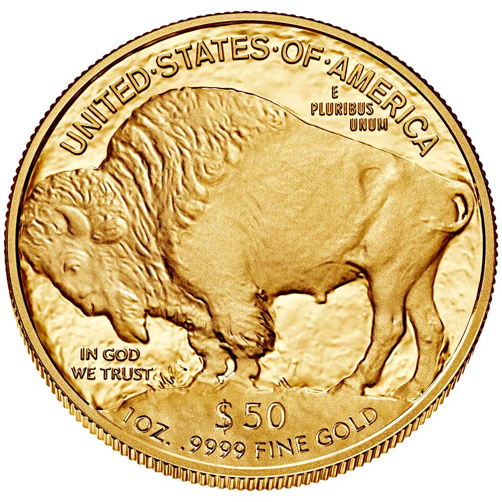 Gold American Buffalo Coin