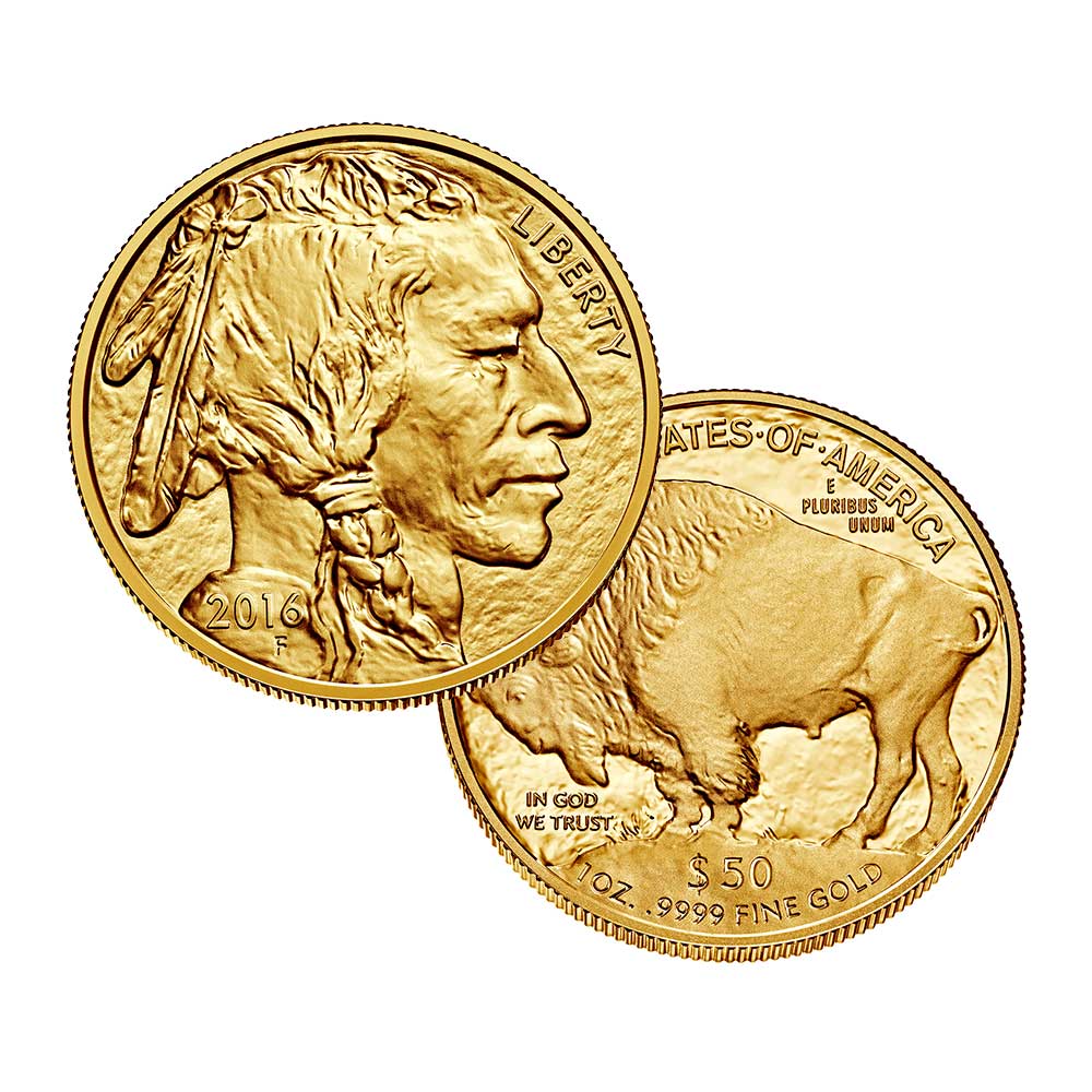 Gold American Buffalo Coin