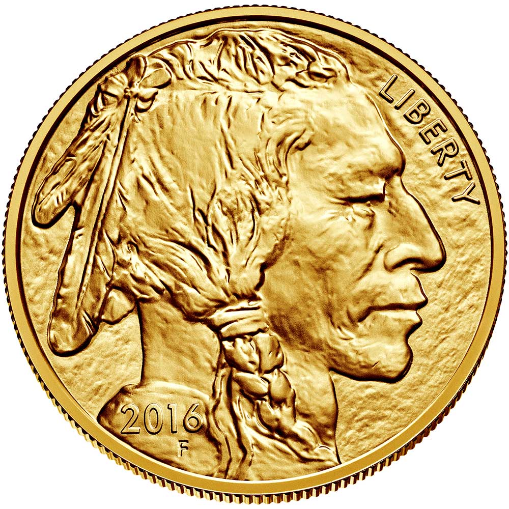 Gold American Buffalo Coin