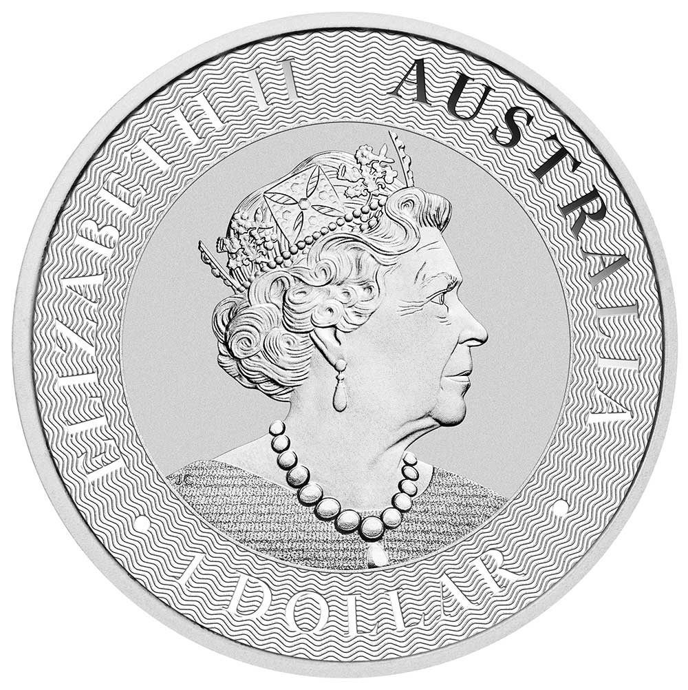 Silver Australian Kangaroo Coin
