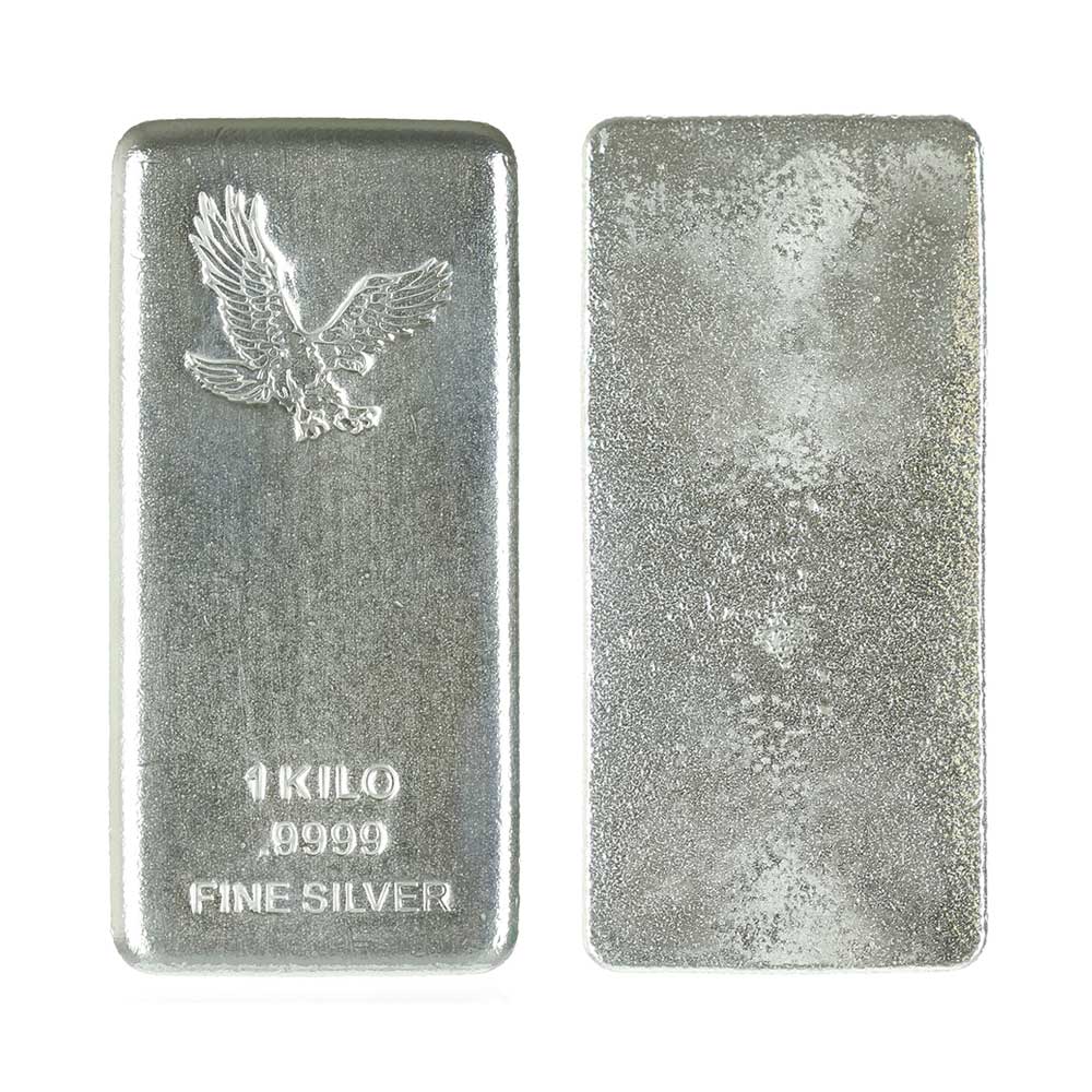 Sealed Plastic 10oz Silver Flag Bar .9999 Fine CNT Minting