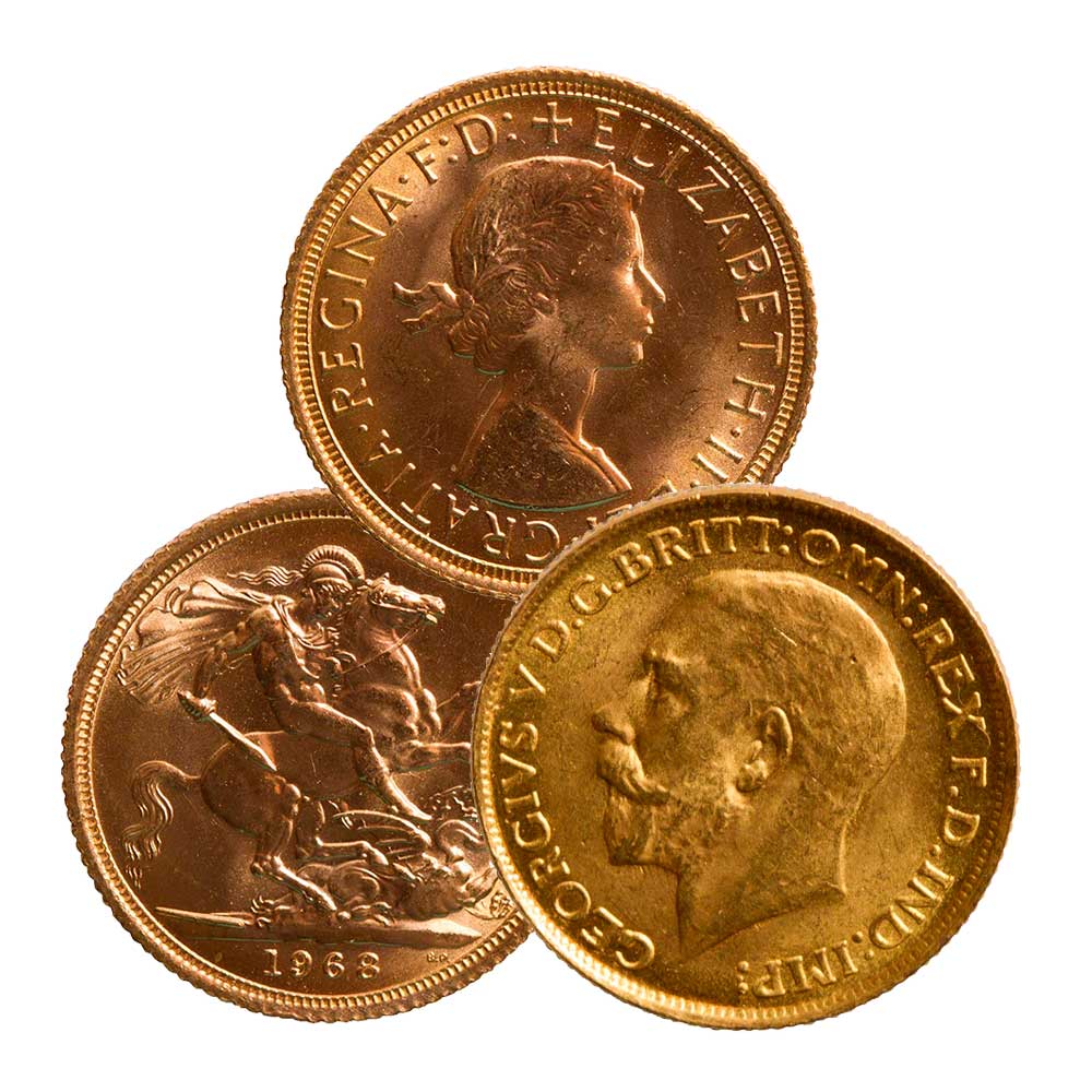 Gold Sovereign Coins