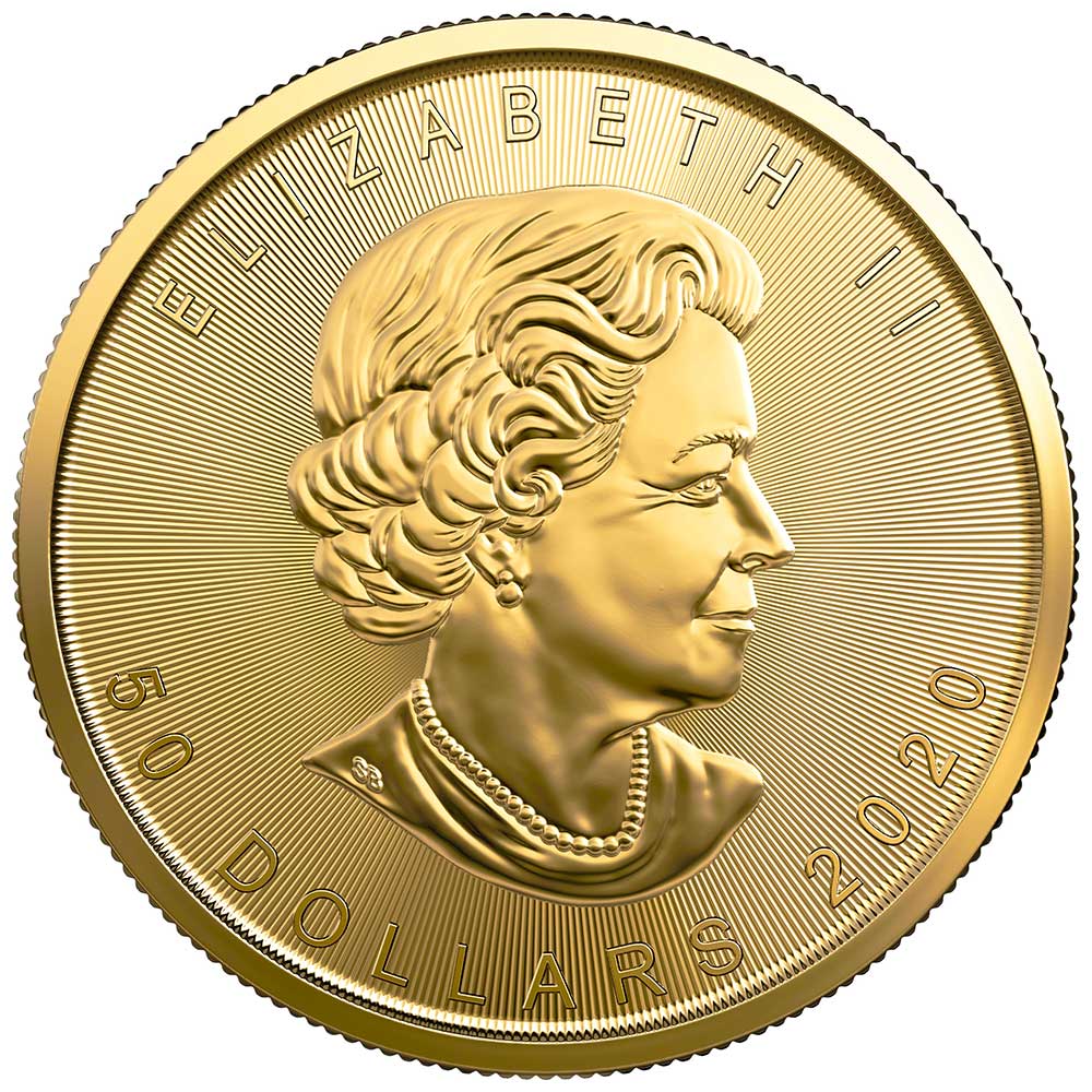 Gold CA Leaf Coin
